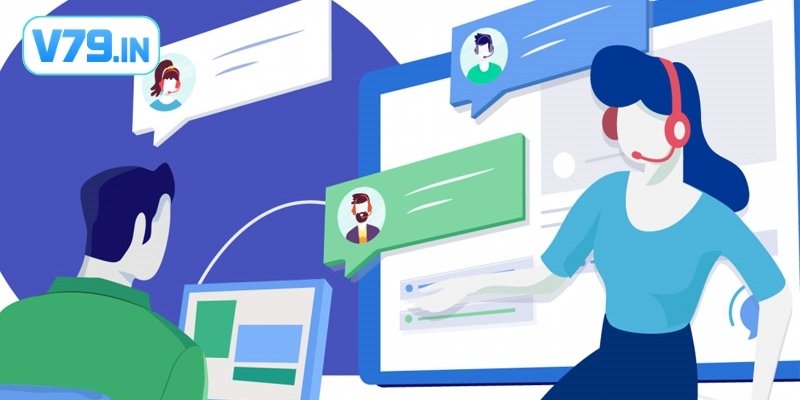 Tổng đài viên xử lý giao dịch nạp rút tiền